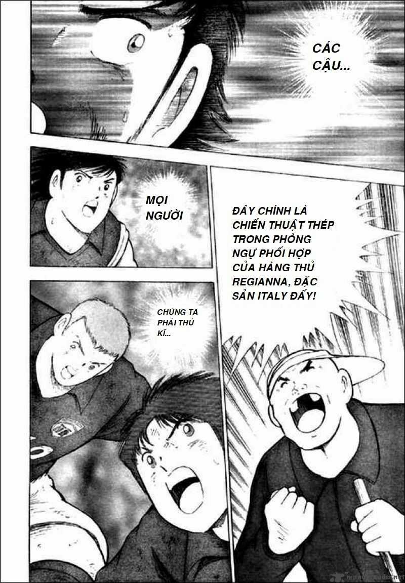 Captain Tsubasa : Trận Chiến Liên Đoàn Italy Chapter 19 trang 10