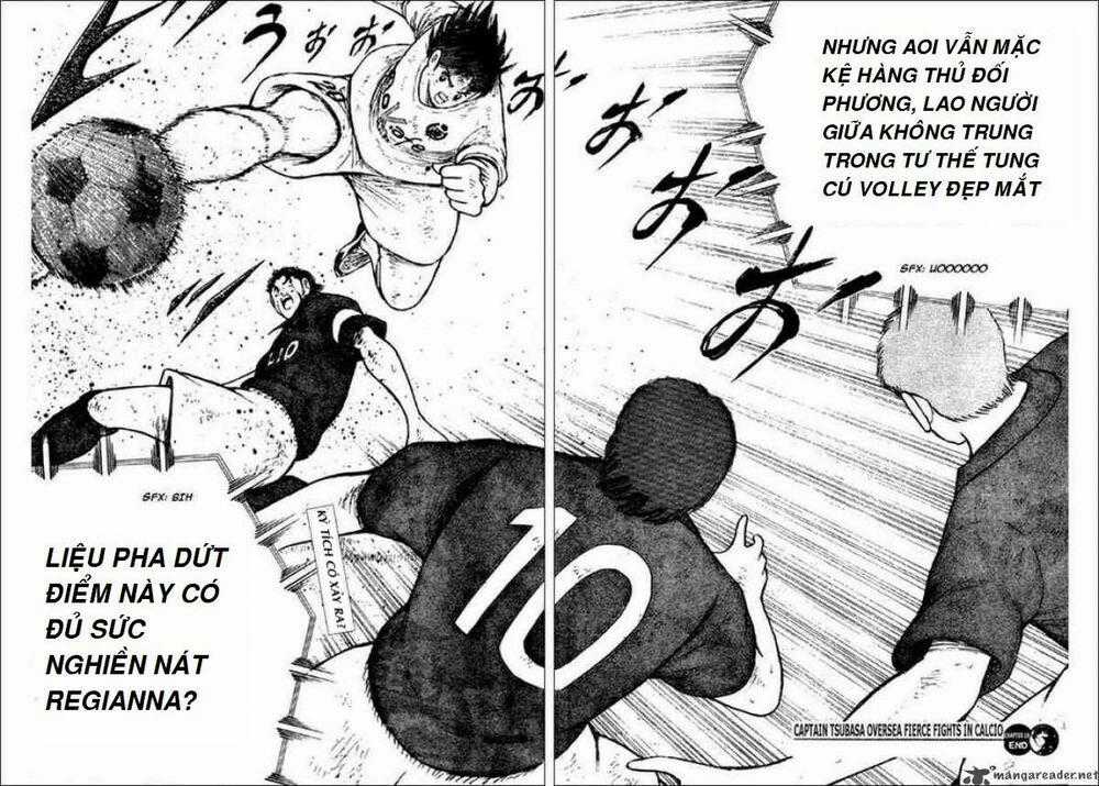 Captain Tsubasa : Trận Chiến Liên Đoàn Italy Chapter 19 trang 12