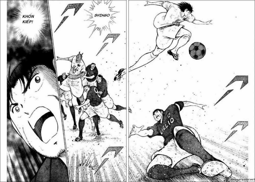 Captain Tsubasa : Trận Chiến Liên Đoàn Italy Chapter 19 trang 8