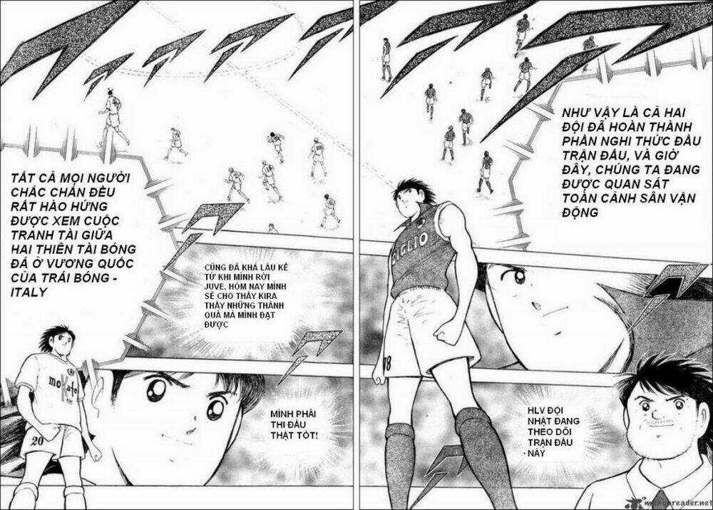 Captain Tsubasa : Trận Chiến Liên Đoàn Italy Chapter 2 trang 10