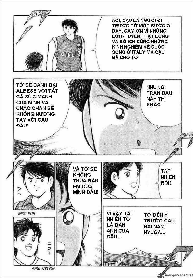 Captain Tsubasa : Trận Chiến Liên Đoàn Italy Chapter 2 trang 11