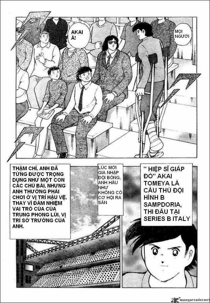Captain Tsubasa : Trận Chiến Liên Đoàn Italy Chapter 2 trang 6