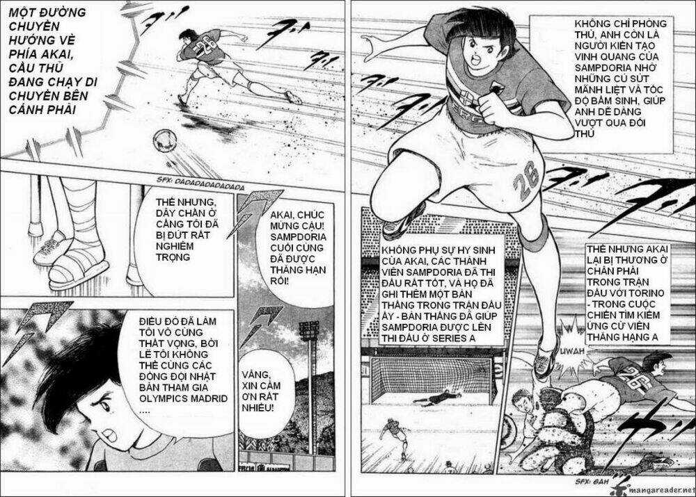 Captain Tsubasa : Trận Chiến Liên Đoàn Italy Chapter 2 trang 7