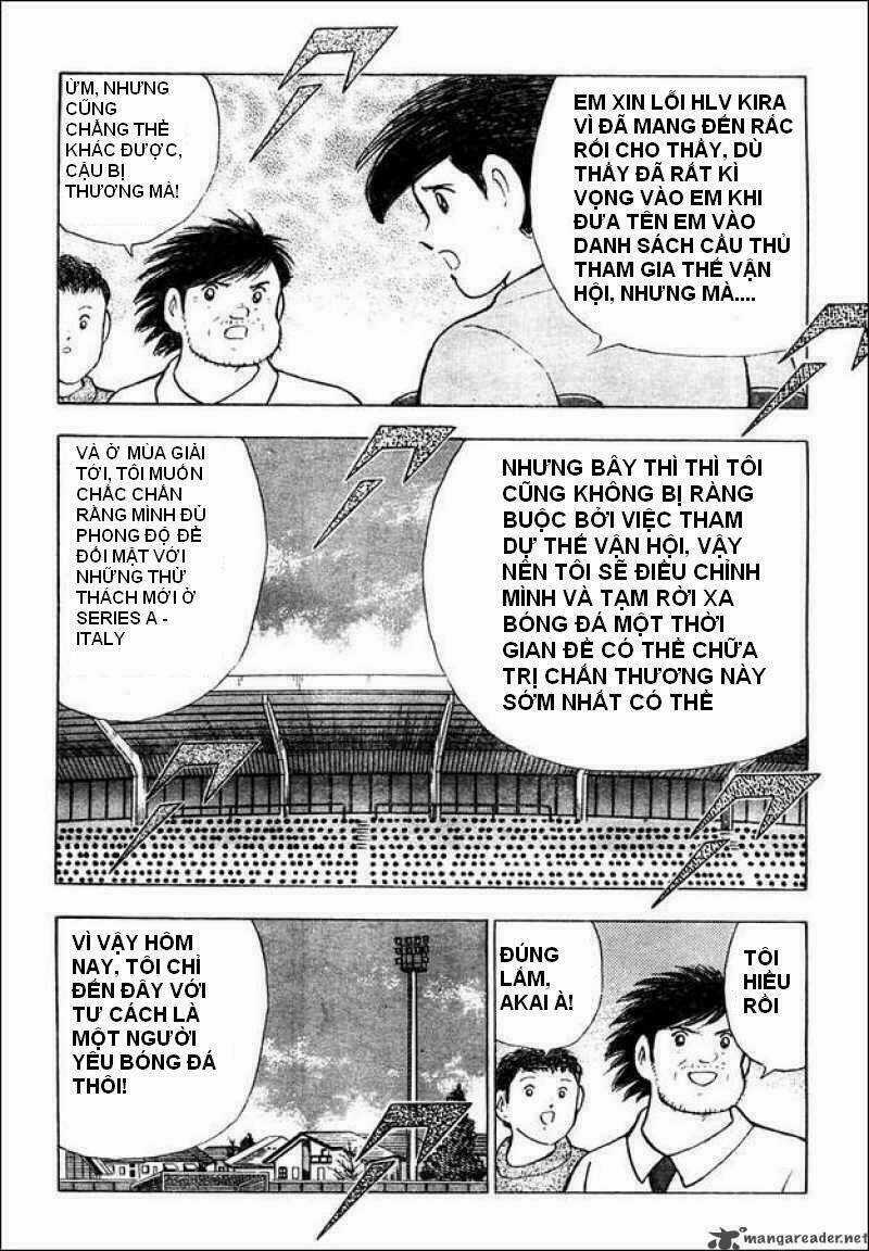 Captain Tsubasa : Trận Chiến Liên Đoàn Italy Chapter 2 trang 8