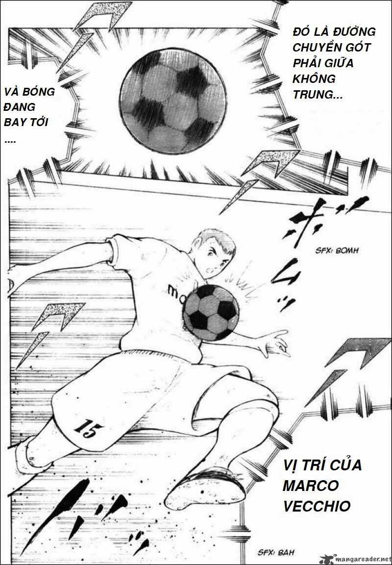 Captain Tsubasa : Trận Chiến Liên Đoàn Italy Chapter 20 trang 3