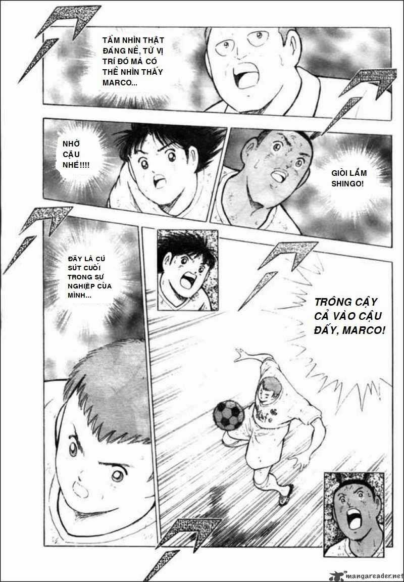 Captain Tsubasa : Trận Chiến Liên Đoàn Italy Chapter 20 trang 4