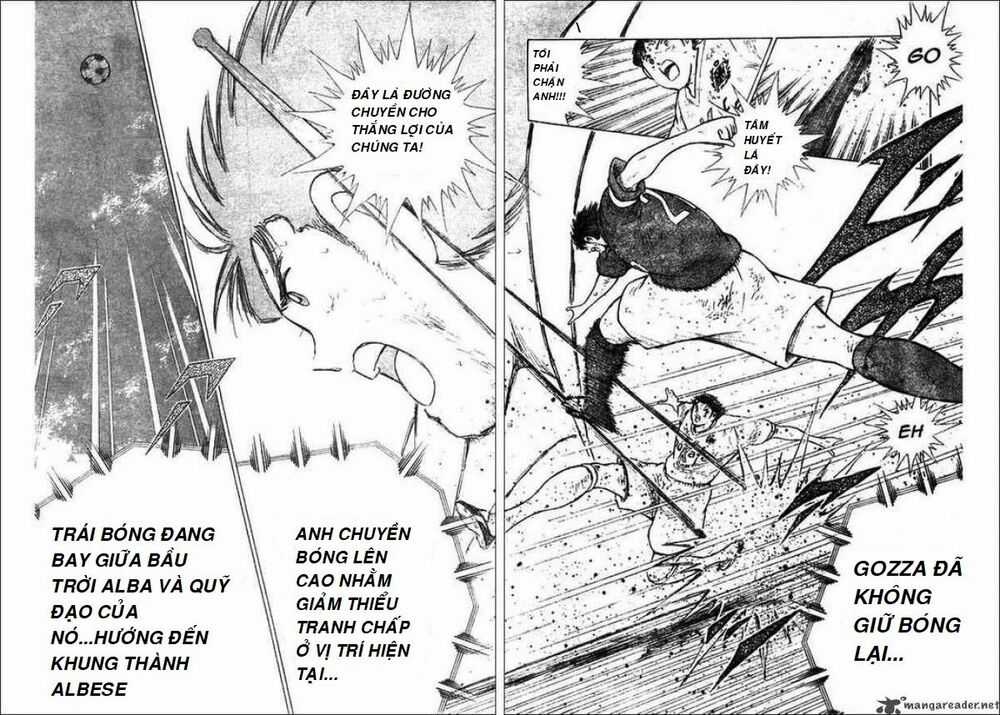 Captain Tsubasa : Trận Chiến Liên Đoàn Italy Chapter 21 trang 10