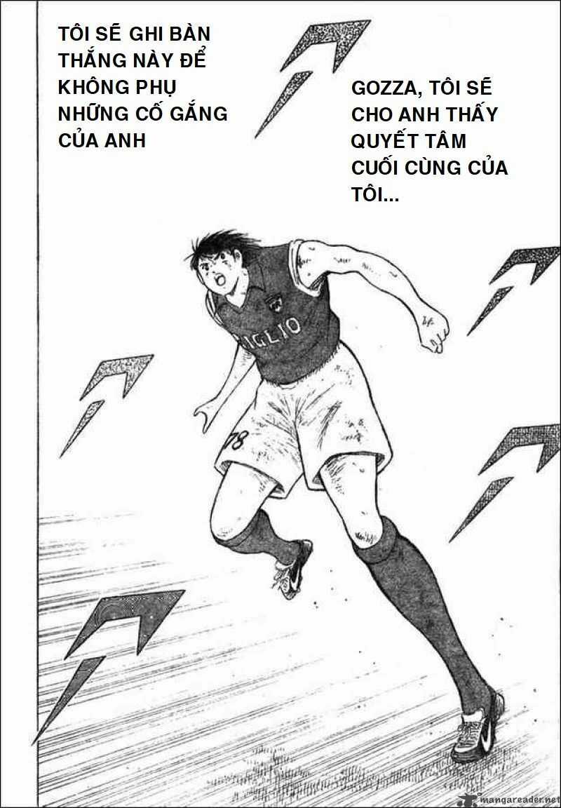Captain Tsubasa : Trận Chiến Liên Đoàn Italy Chapter 21 trang 11