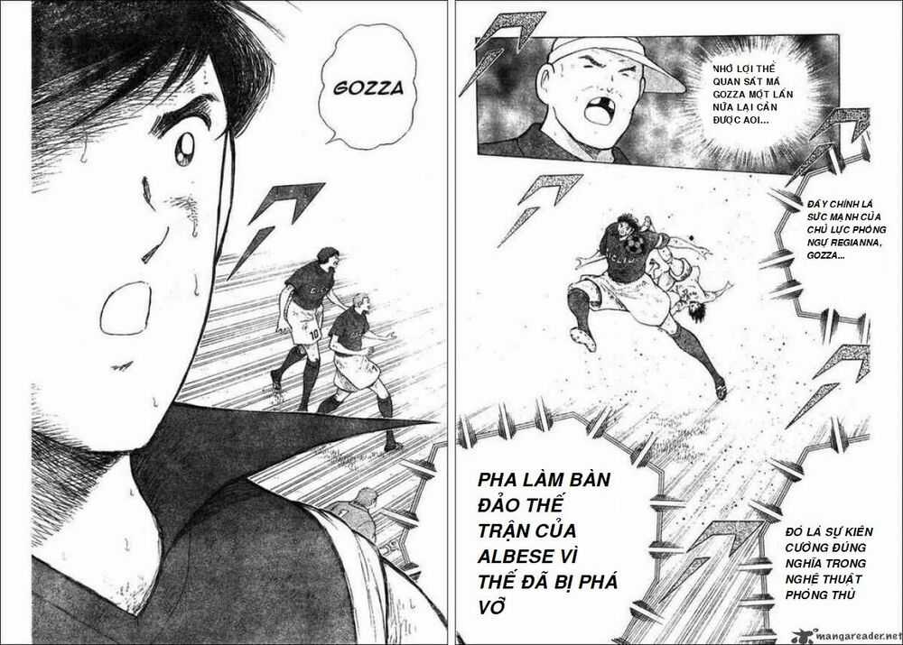 Captain Tsubasa : Trận Chiến Liên Đoàn Italy Chapter 21 trang 3