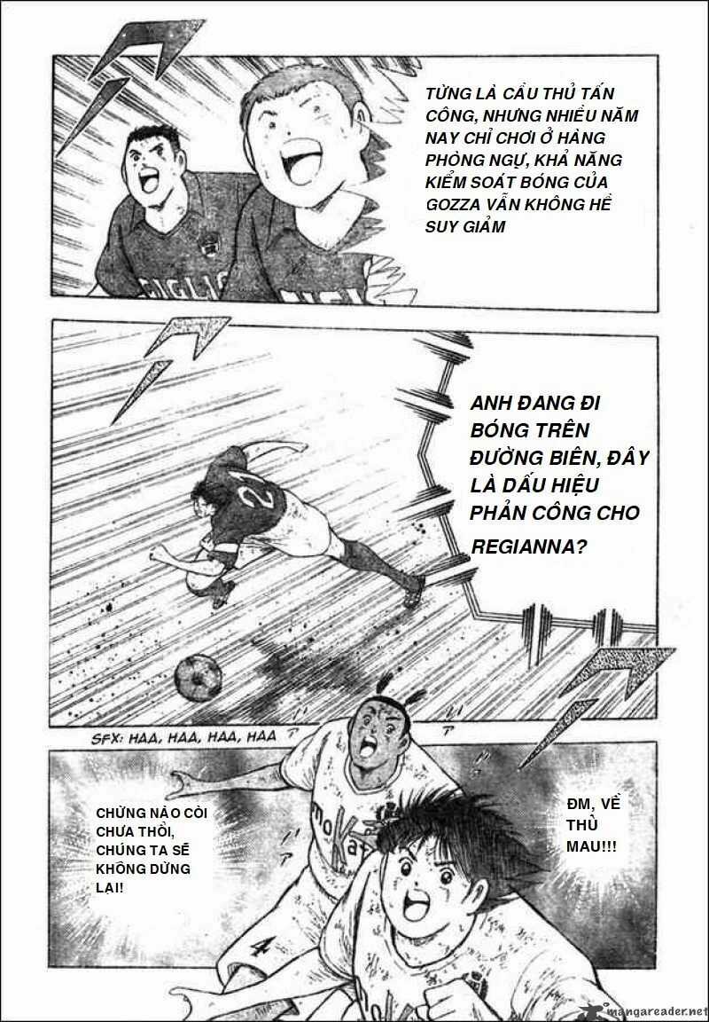 Captain Tsubasa : Trận Chiến Liên Đoàn Italy Chapter 21 trang 6