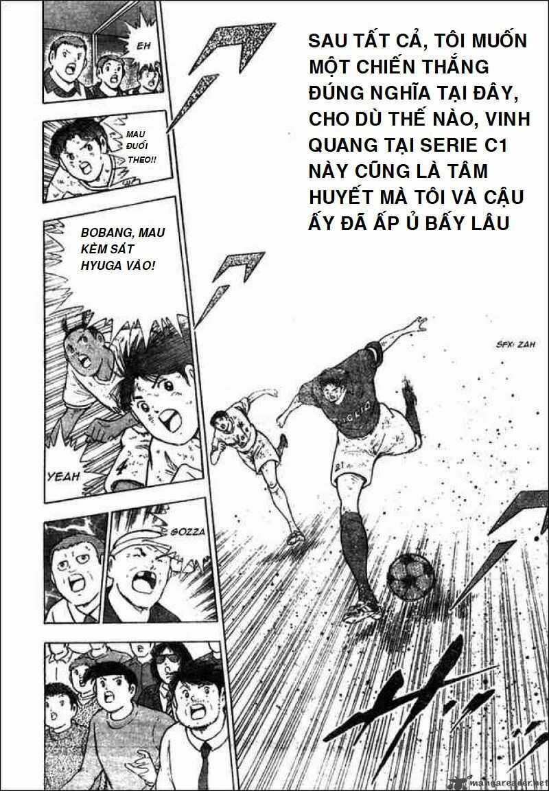 Captain Tsubasa : Trận Chiến Liên Đoàn Italy Chapter 21 trang 8