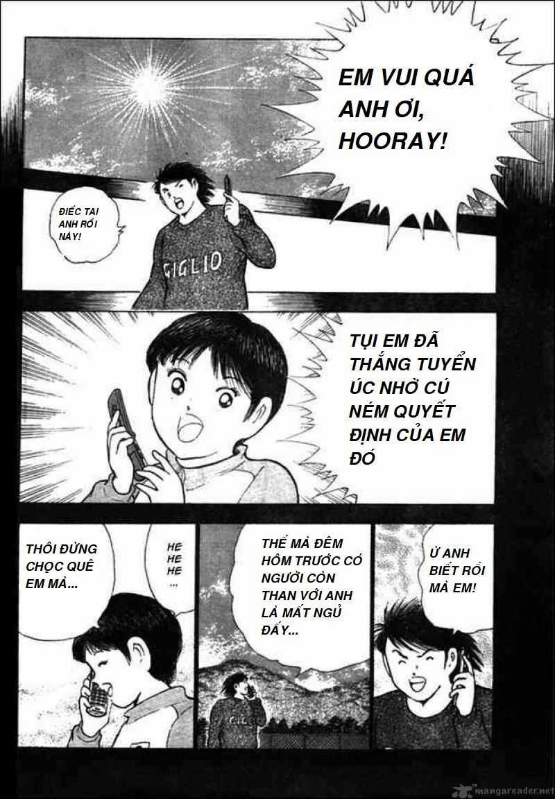 Captain Tsubasa : Trận Chiến Liên Đoàn Italy Chapter 22 trang 3