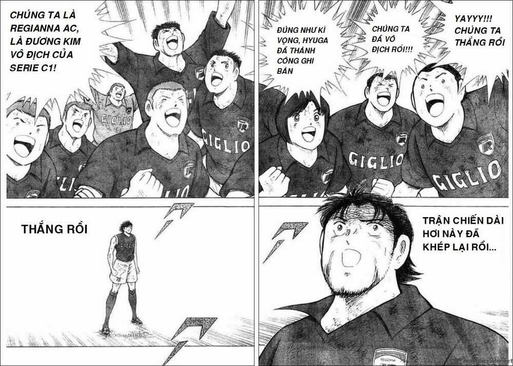 Captain Tsubasa : Trận Chiến Liên Đoàn Italy Chapter 23 trang 9