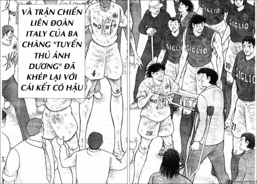 Captain Tsubasa : Trận Chiến Liên Đoàn Italy Chapter 24 trang 9