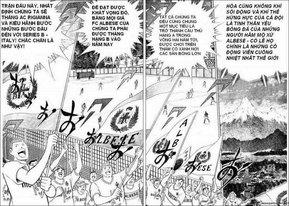 Captain Tsubasa : Trận Chiến Liên Đoàn Italy Chapter 3 trang 2