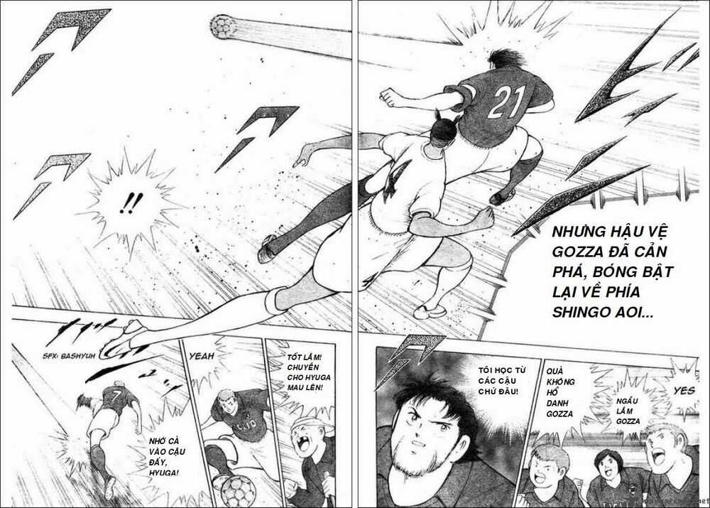 Captain Tsubasa : Trận Chiến Liên Đoàn Italy Chapter 4 trang 12