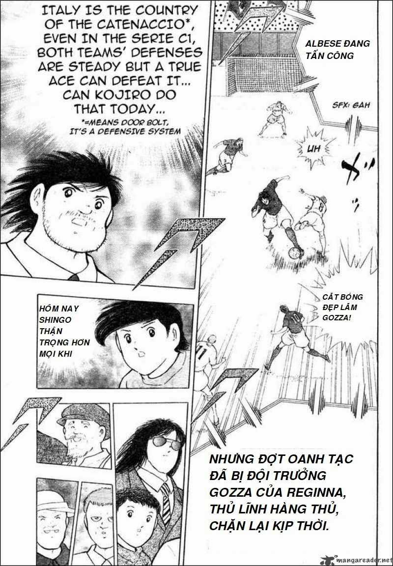 Captain Tsubasa : Trận Chiến Liên Đoàn Italy Chapter 4 trang 3