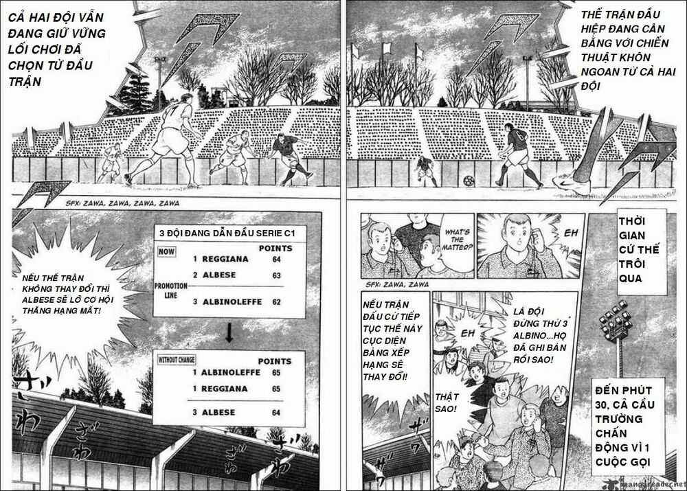 Captain Tsubasa : Trận Chiến Liên Đoàn Italy Chapter 4 trang 4