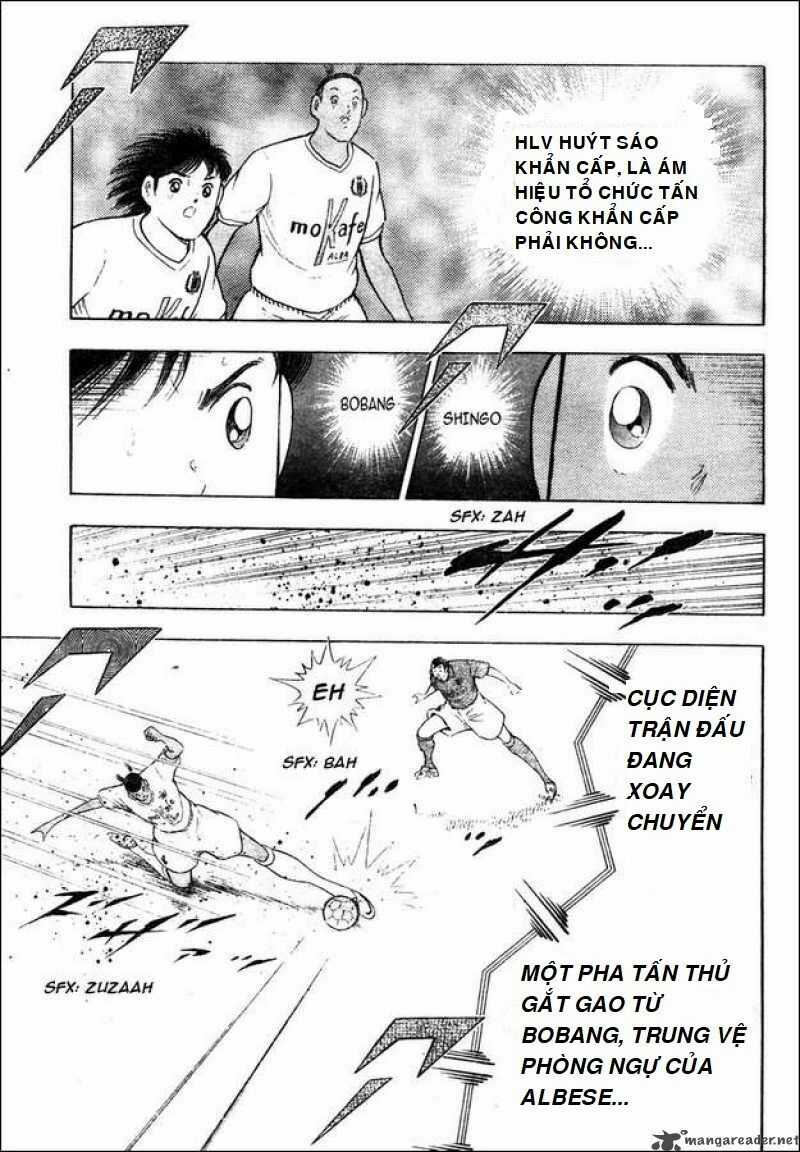 Captain Tsubasa : Trận Chiến Liên Đoàn Italy Chapter 4 trang 6