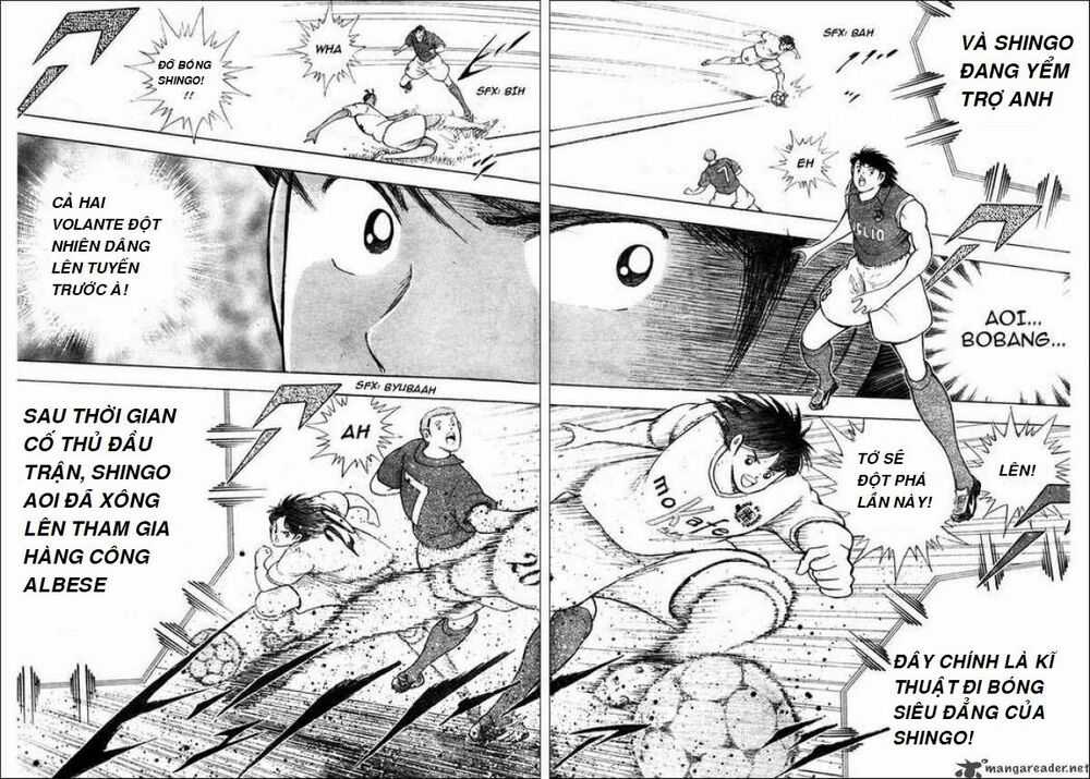 Captain Tsubasa : Trận Chiến Liên Đoàn Italy Chapter 4 trang 7
