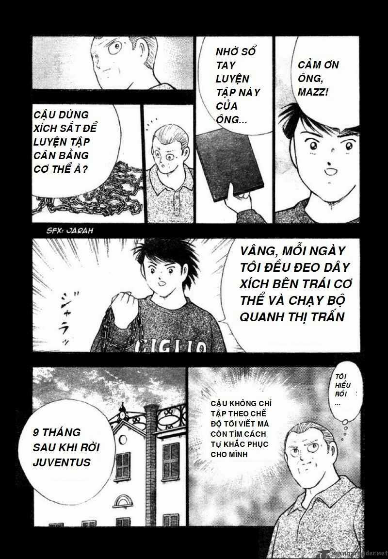 Captain Tsubasa : Trận Chiến Liên Đoàn Italy Chapter 5 trang 12