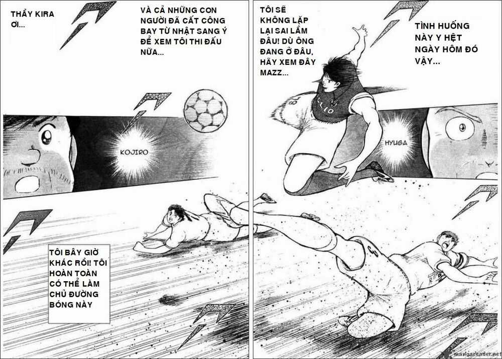 Captain Tsubasa : Trận Chiến Liên Đoàn Italy Chapter 6 trang 3