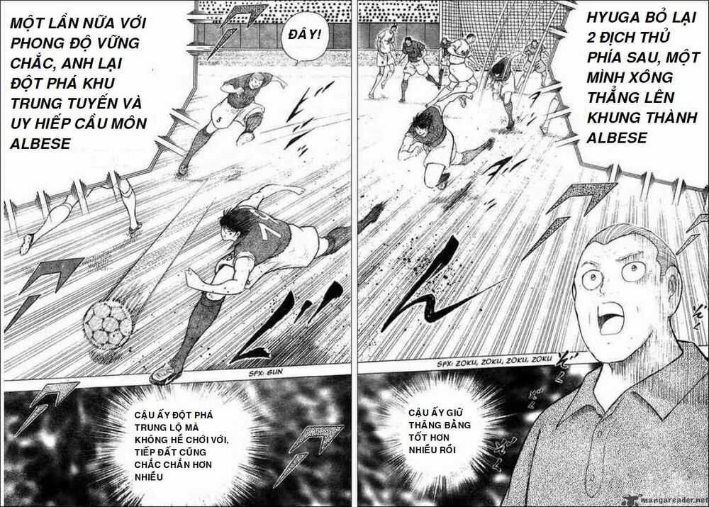 Captain Tsubasa : Trận Chiến Liên Đoàn Italy Chapter 7 trang 10