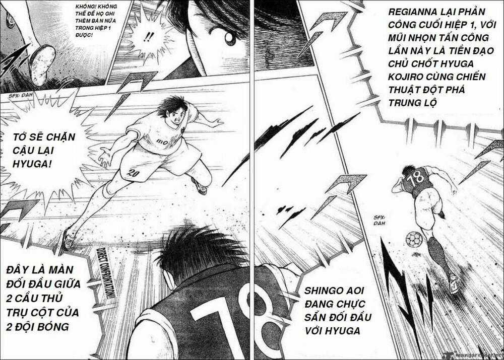 Captain Tsubasa : Trận Chiến Liên Đoàn Italy Chapter 7 trang 11