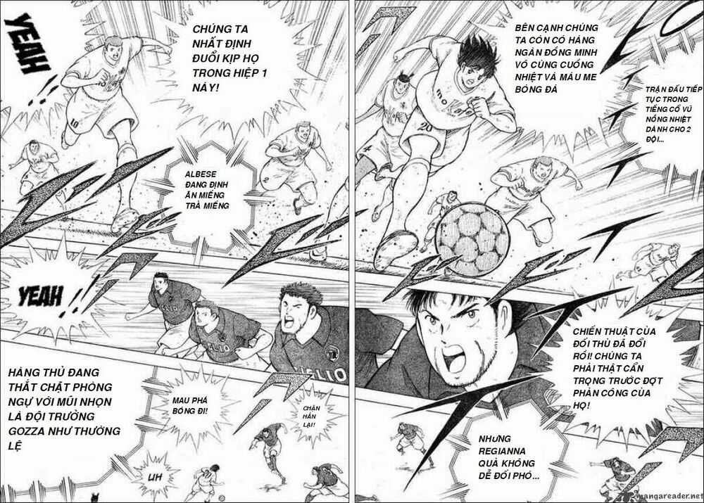 Captain Tsubasa : Trận Chiến Liên Đoàn Italy Chapter 7 trang 2