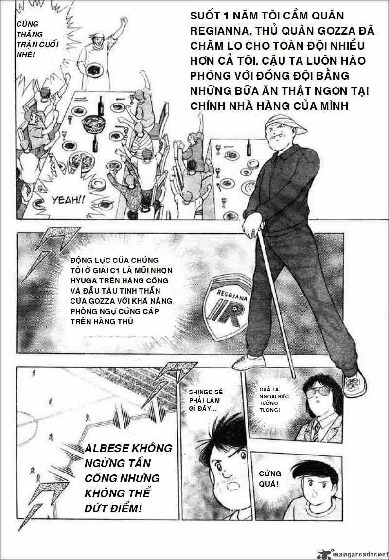 Captain Tsubasa : Trận Chiến Liên Đoàn Italy Chapter 7 trang 3
