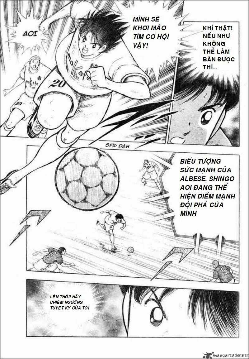 Captain Tsubasa : Trận Chiến Liên Đoàn Italy Chapter 7 trang 4