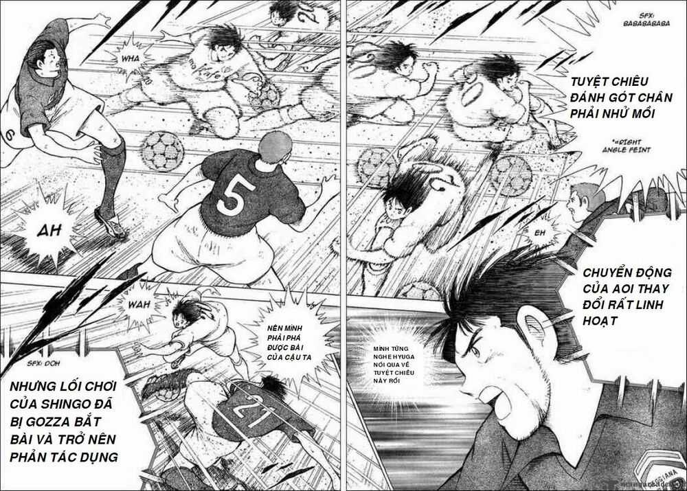 Captain Tsubasa : Trận Chiến Liên Đoàn Italy Chapter 7 trang 5