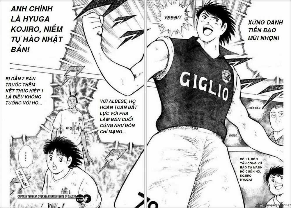Captain Tsubasa : Trận Chiến Liên Đoàn Italy Chapter 8 trang 10