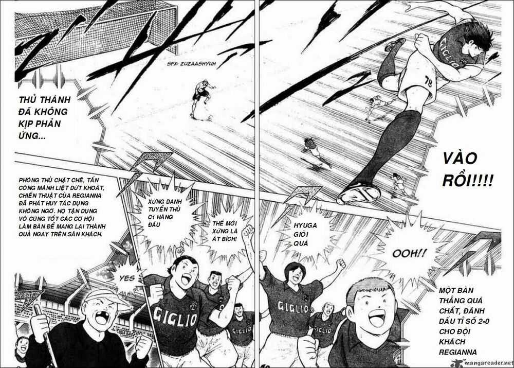 Captain Tsubasa : Trận Chiến Liên Đoàn Italy Chapter 8 trang 9