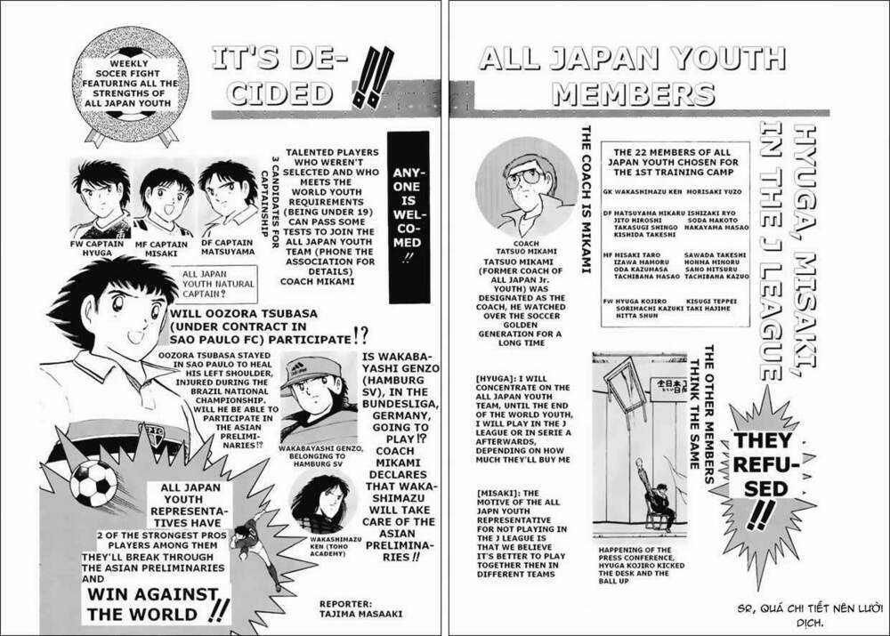 Captain Tsubasa World Youth - Hậu Tsubasa Chapter 11 trang 4