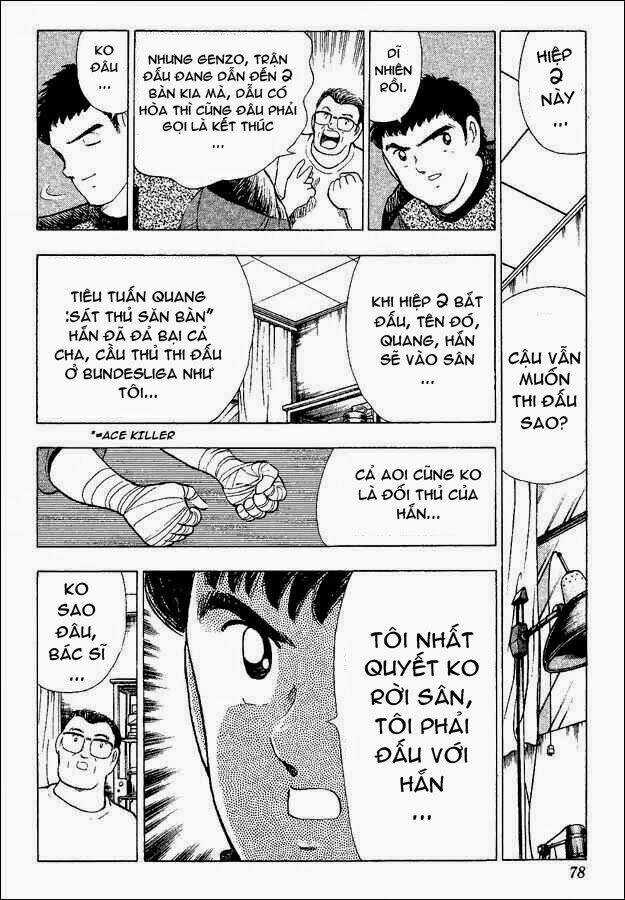 Captain Tsubasa World Youth - Hậu Tsubasa Chapter 22.1 trang 8