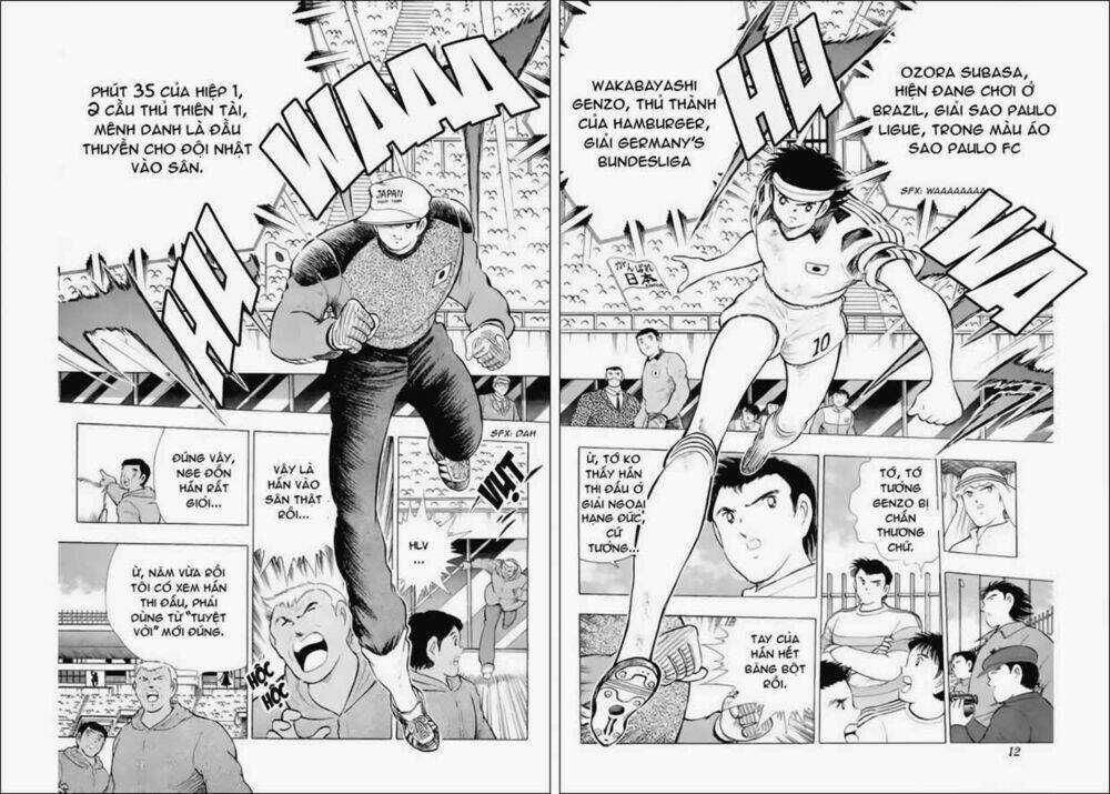Captain Tsubasa World Youth - Hậu Tsubasa Chapter 25.1 trang 7