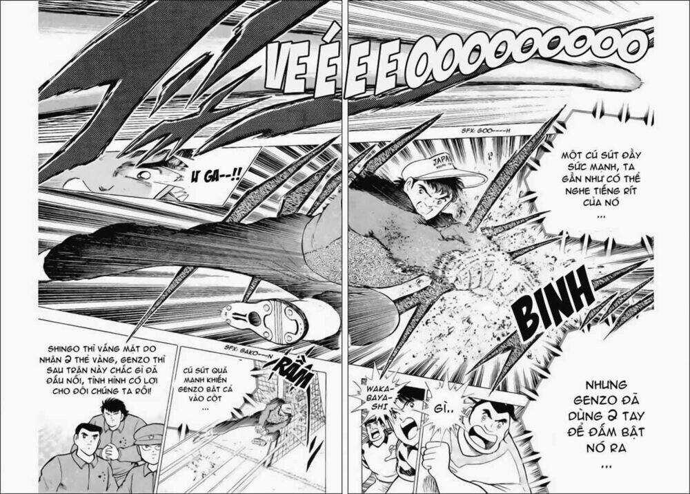 Captain Tsubasa World Youth - Hậu Tsubasa Chapter 30.3 trang 35