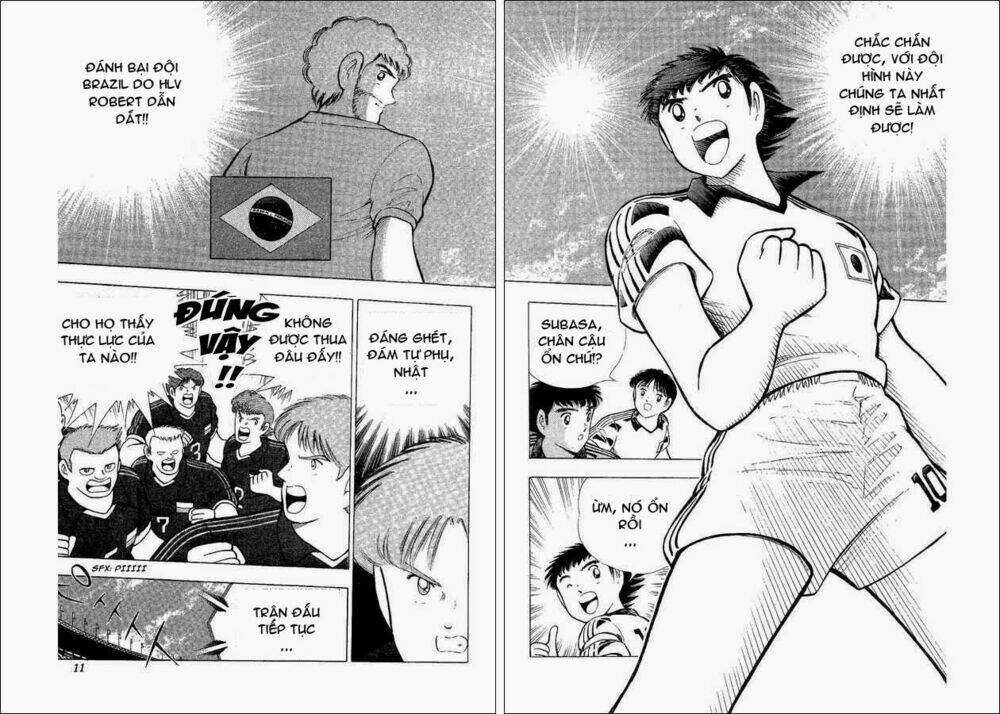 Captain Tsubasa World Youth - Hậu Tsubasa Chapter 30 trang 5