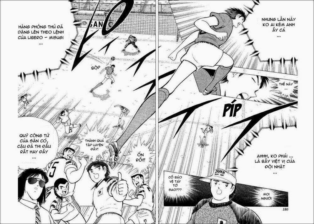 Captain Tsubasa World Youth - Hậu Tsubasa Chapter 31.3 trang 91