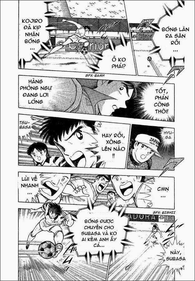 Captain Tsubasa World Youth - Hậu Tsubasa Chapter 31 trang 23