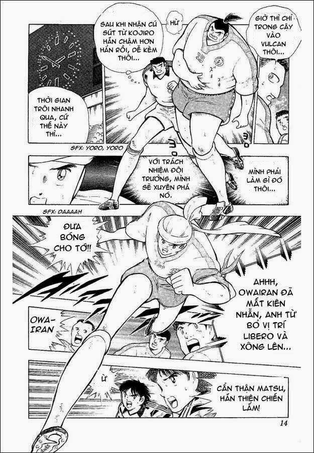 Captain Tsubasa World Youth - Hậu Tsubasa Chapter 31 trang 8