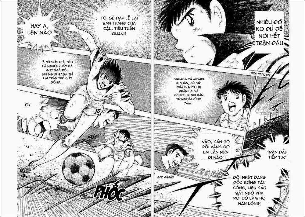Captain Tsubasa World Youth - Hậu Tsubasa Chapter 32.2 trang 22