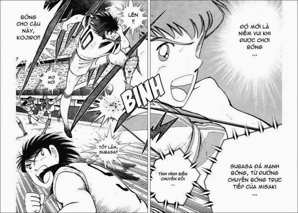 Captain Tsubasa World Youth - Hậu Tsubasa Chapter 32 trang 33
