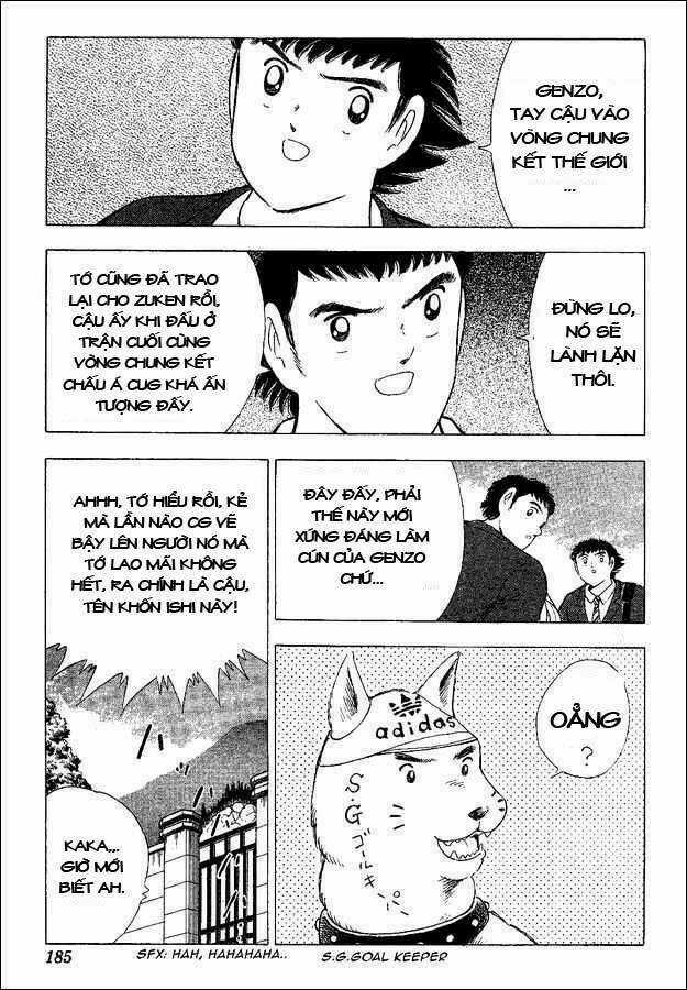 Captain Tsubasa World Youth - Hậu Tsubasa Chapter 33.7 trang 10