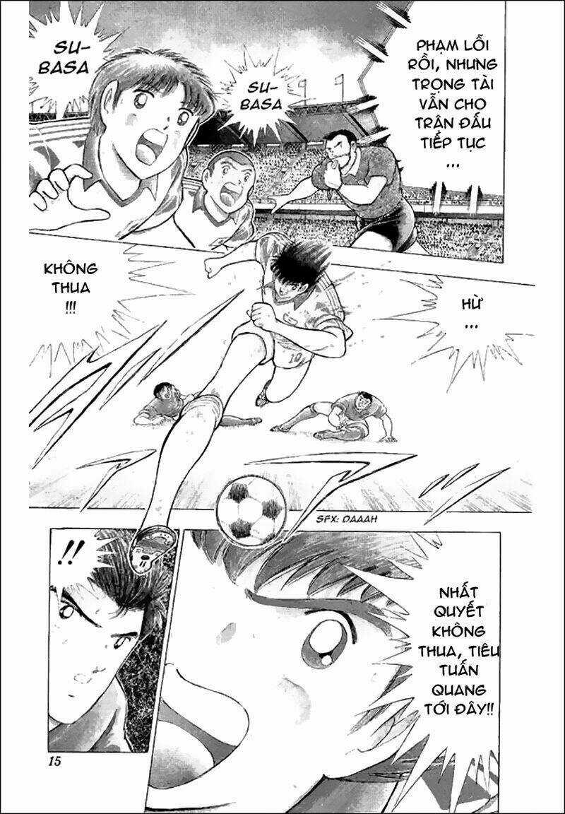 Captain Tsubasa World Youth - Hậu Tsubasa Chapter 33 trang 11