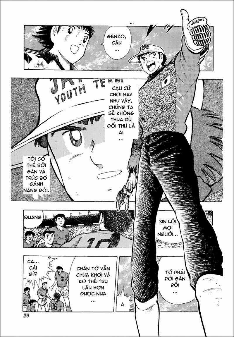 Captain Tsubasa World Youth - Hậu Tsubasa Chapter 33 trang 19