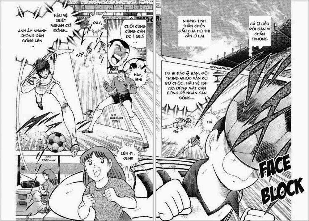 Captain Tsubasa World Youth - Hậu Tsubasa Chapter 33 trang 22