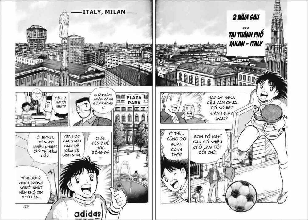 Captain Tsubasa World Youth - Hậu Tsubasa Chapter 5 trang 2