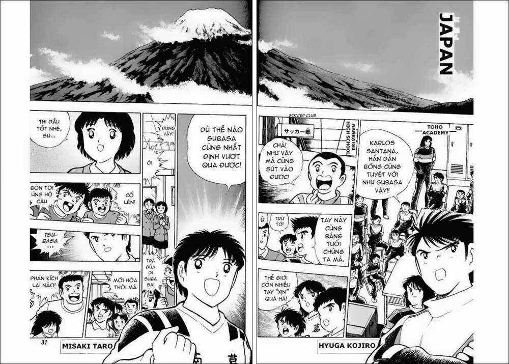 Captain Tsubasa World Youth - Hậu Tsubasa Chapter 7 trang 16